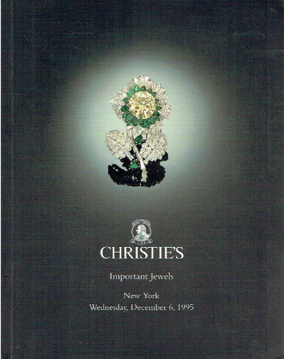 Christies December 1995 Important Jewels