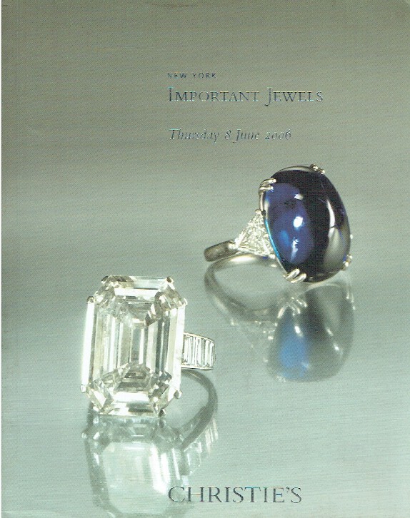 Christies June 2006 Important Jewels