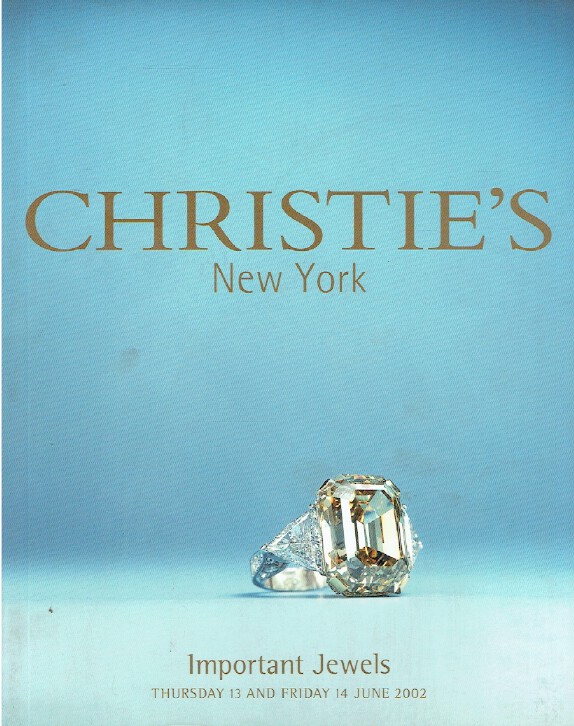 Christies June 2002 Important Jewels - Click Image to Close