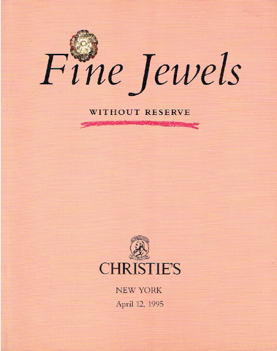 Christies April 1995 Fine Jewels Without Reserve