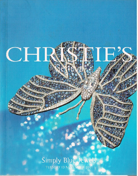 Christies November 2001 Simply Blue Jewels