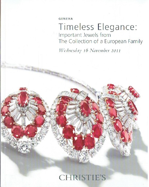 Christies November 2011 Jewels - Timeless Elegance, European Family Collection