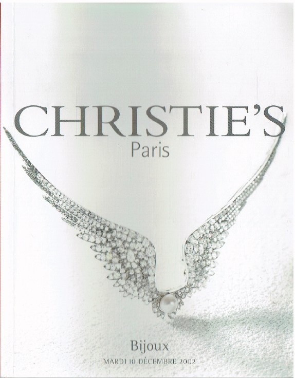 Christies December 2002 Jewellery