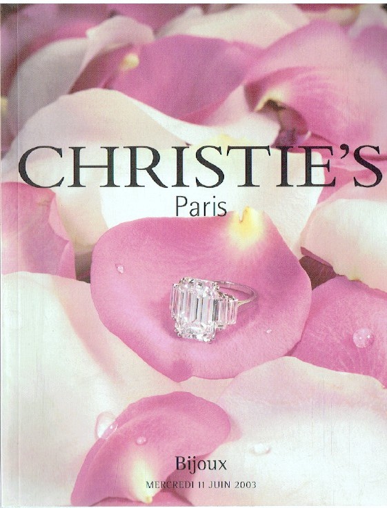 Christies June 2003 Jewellery