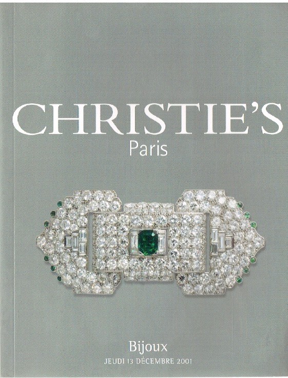 Christies December 2001 Jewellery