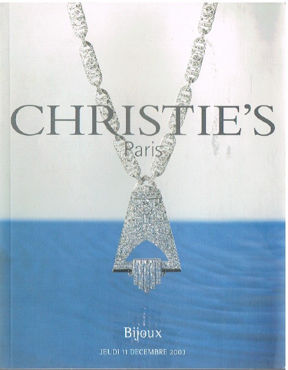 Christies December 2003 Jewellery