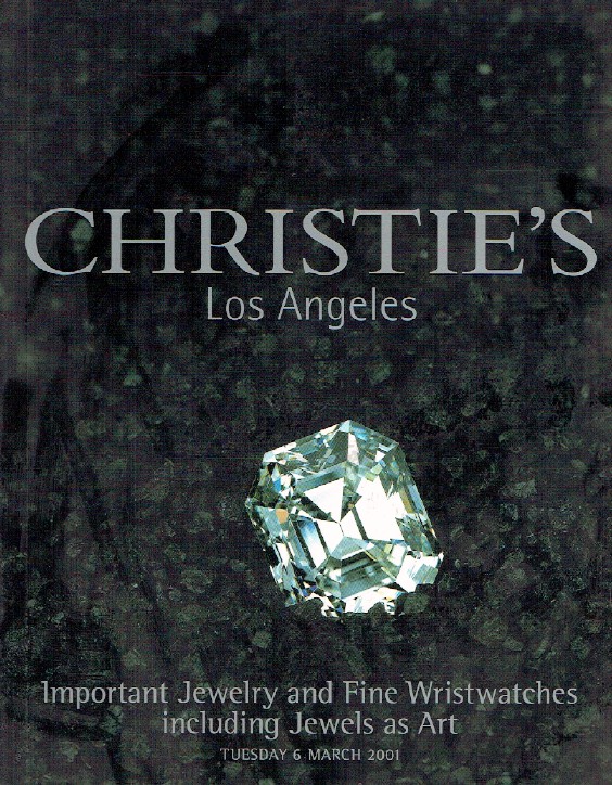 Christies March 2001 Important Jewelry & Fine Wristwatches, Jewels- Digital Only