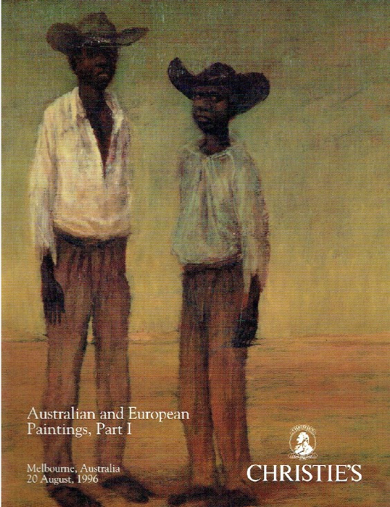 Christies August 1996 Australian & European Paintings, Part-I