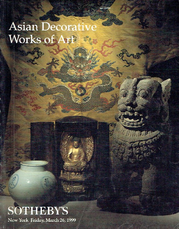 Sothebys March 1999 Asian Decorative Works of Art