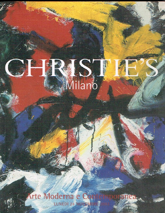 Christies November 2003 Modern and Contemporary Art