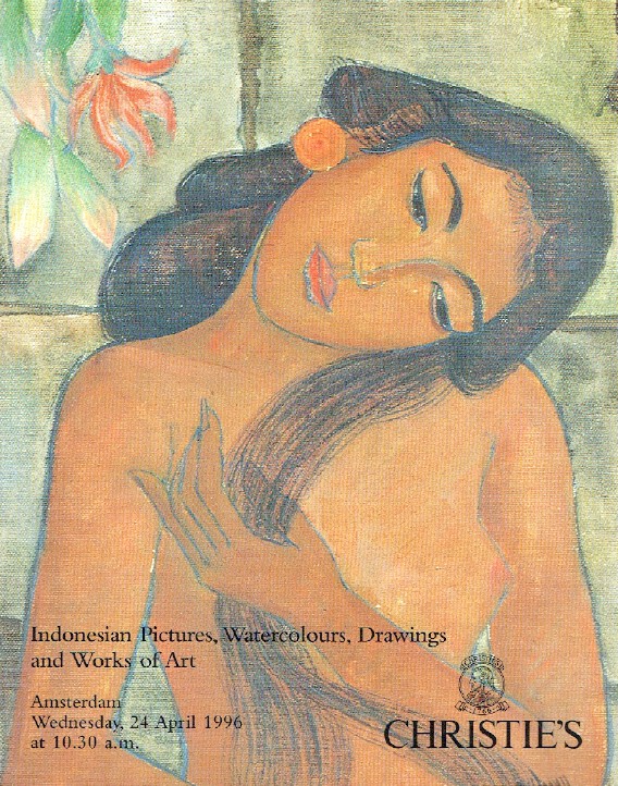 Christies April 1996 Indonesian Pictures, Watercolours, Drawings & Works of Art