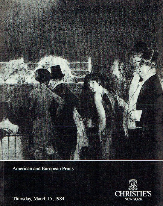 Christies March 1984 American & European Prints