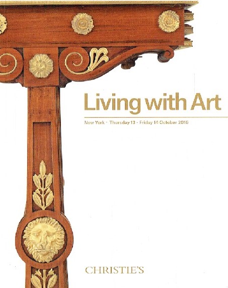 Christies October 2016 Living with Art