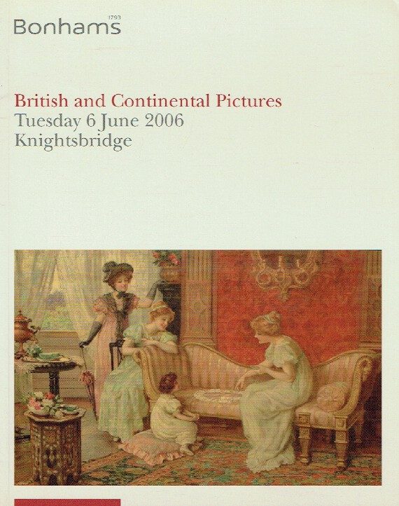 Bonhams June 2006 British and Continental Pictures