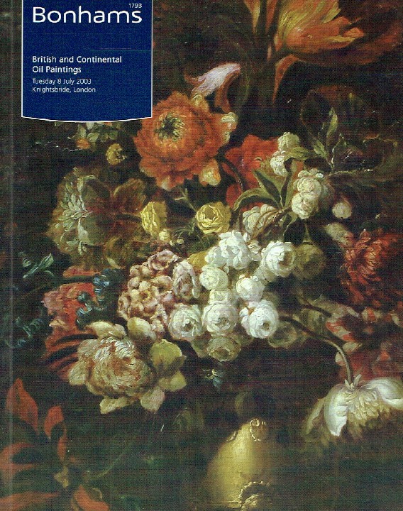 Bonhams July 2003 British and Continental Oil Paintings