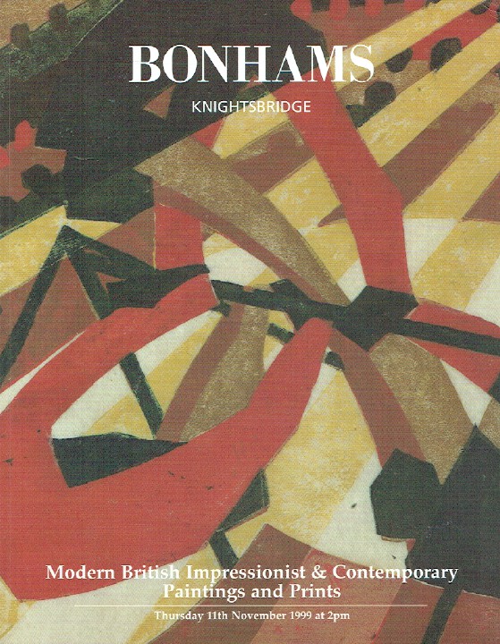 Bonhams November 1999 British Impressionist & Contemporary Paintings and Prints