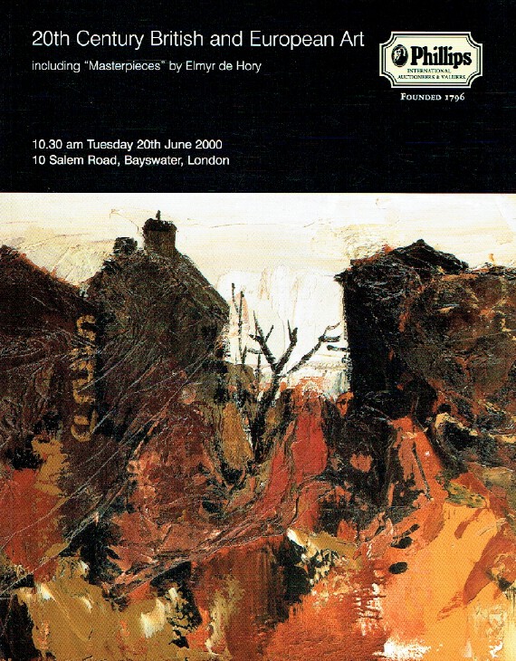 Phillips June 2000 20th Century British and European Art (Digital only)