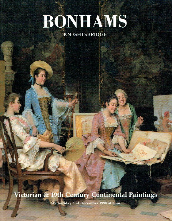 Bonhams December 1998 Victorian & 19th Century Continental Paintings