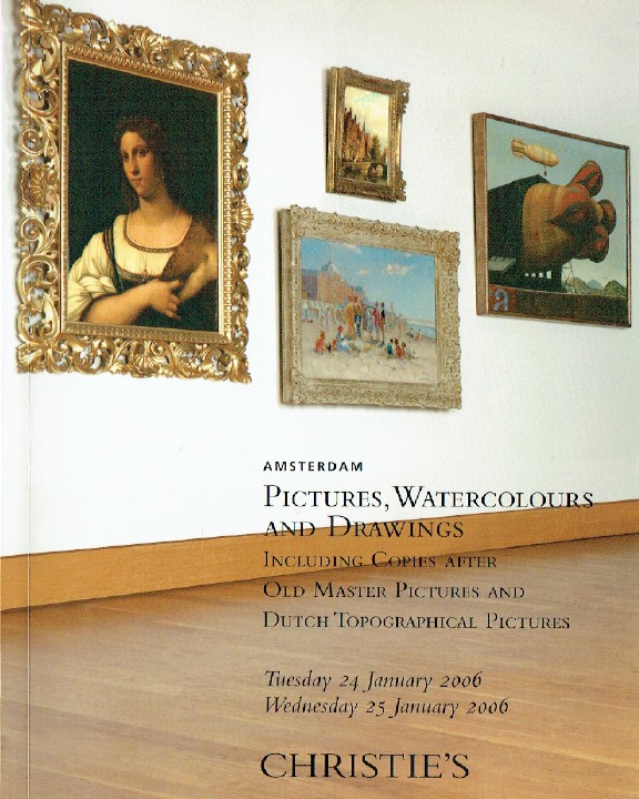 Christies Pictures and Drawings including Old Master & Topographical Pictures