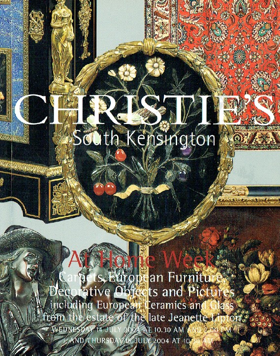 Christies July 2004 Home Week European Furniture & Decorative Objects - Jeanette