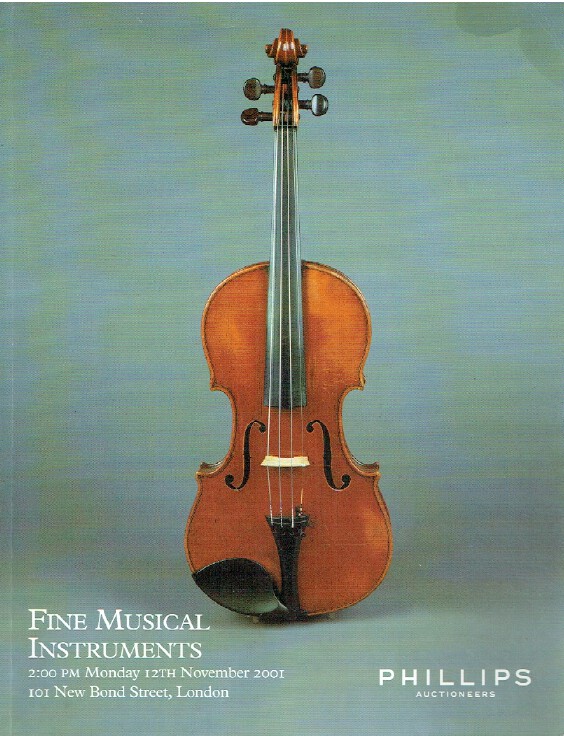 Phillips November 2001 Fine Musical Instruments
