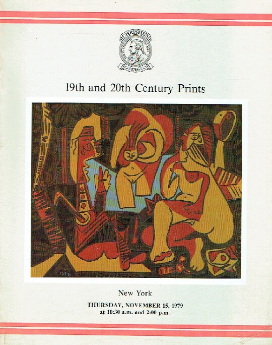 Christies November 1979 19th & 20th Century Prints