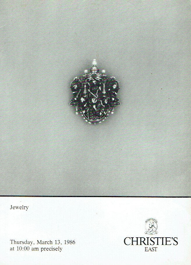 Christies March 1986 Jewelry