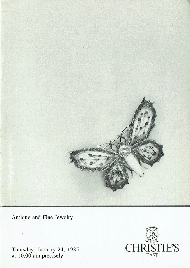 Christies January 1985 Antique and Fine Jewelry (Digital only)