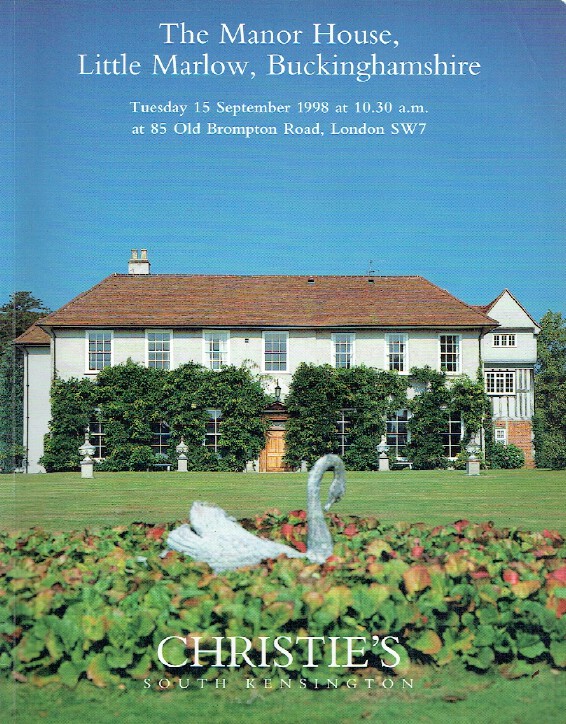 Christies September 1998 The Manor House, Little Marlow, Buckinghamshire