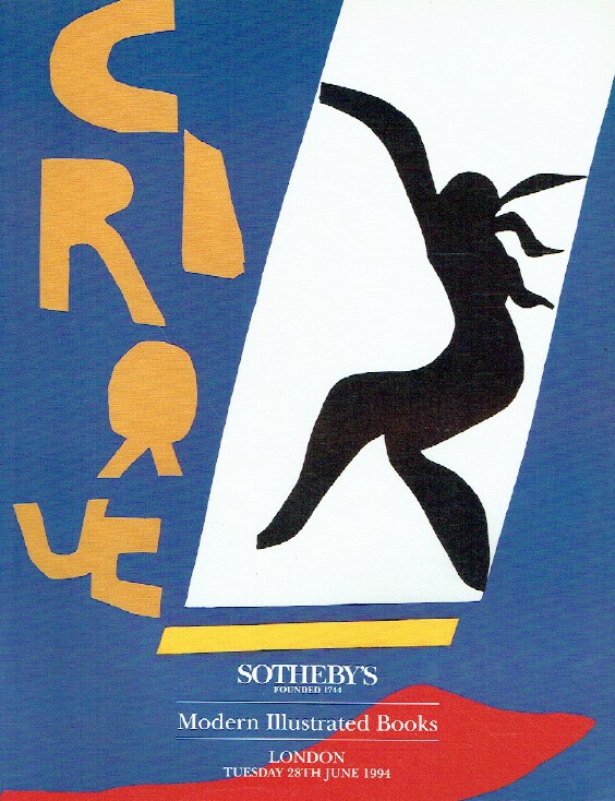 Sothebys June 1994 Modern Illustrated Books - Click Image to Close