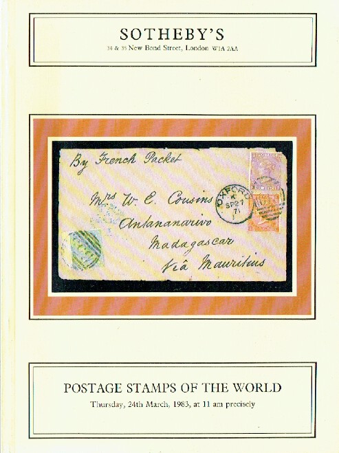 Sothebys March 1983 Postage Stamps of the World