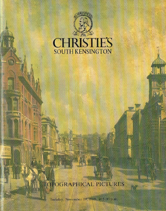 Christies November 1985 Topographical Pictures
