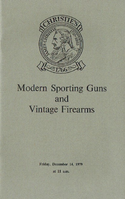 Christies December 1979 Modern Sporting Guns & Vintage Firearms