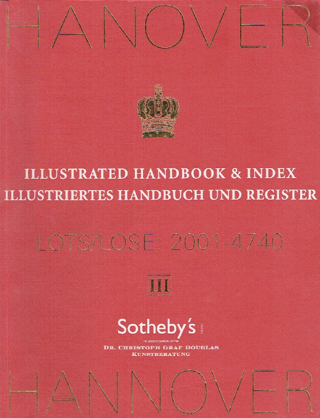 Sothebys October 2005 Hanover Illustrated Handbook & Index (Digital only)