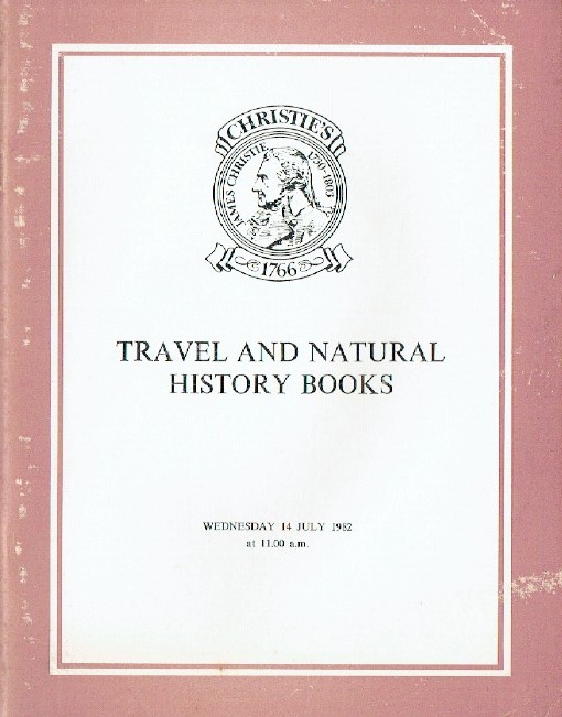 Christies July 1982 Travel & Natural History Books
