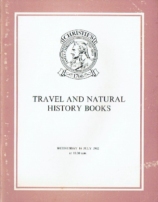 Christies July 1982 Travel & Natural History Books