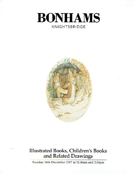 Bonhams December 1997 Illustrated Books, Children's Books and Related Drawings