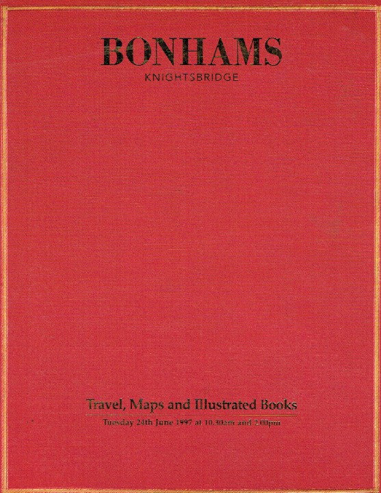 Bonhams June 1997 Travel, Maps and Illustrated Books - Click Image to Close