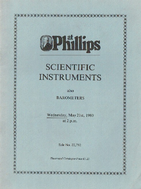 Phillips May 1980 Scientific Instruments also Barometers