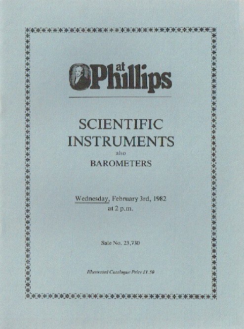 Phillips February 1982 Scientific Instruments also Barometers