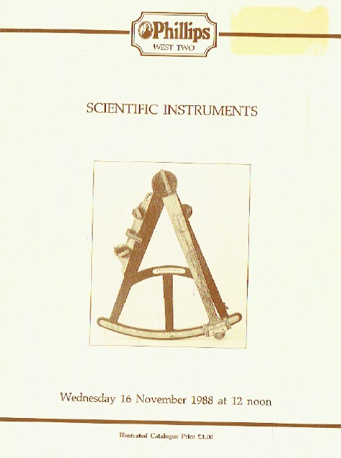 Phillips November 1988 Scientific Instruments