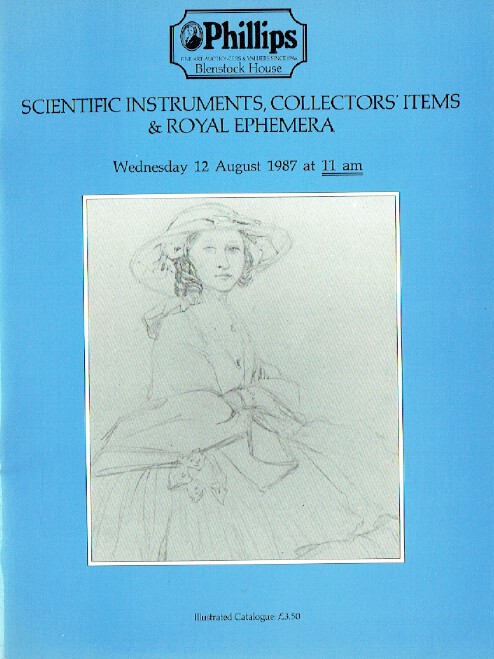 Phillips August 1987 Scientific Instruments, Collectors' Items & Royal Ephemera