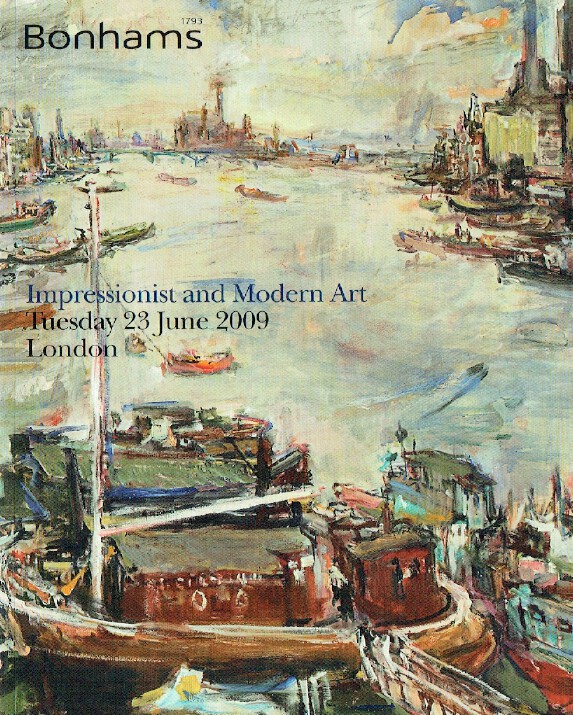 Bonhams June 2009 Impressionist & Modern Art