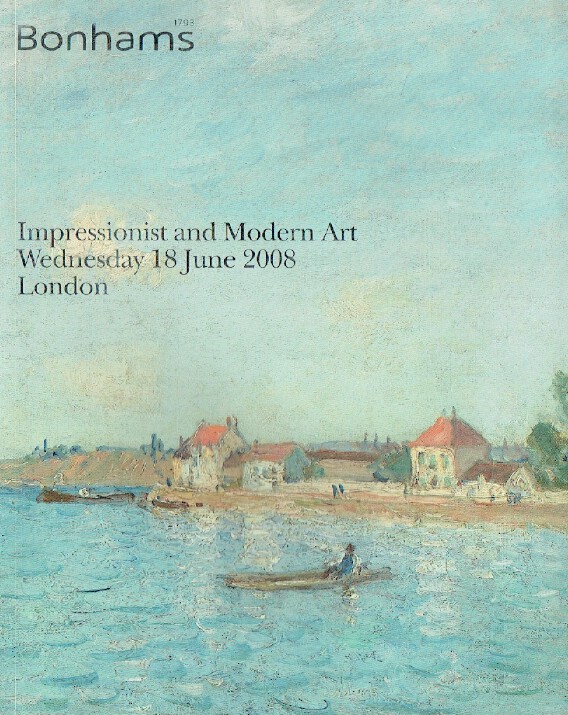 Bonhams June 2008 Impressionist and Modern Art