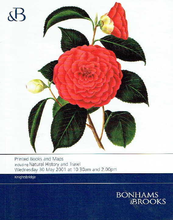 Bonhams & Brooks May 2001 Books & Maps including Natural History & Travel