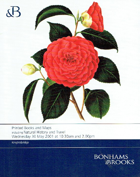 Bonhams & Brooks May 2001 Books & Maps including Natural History & Travel - Click Image to Close