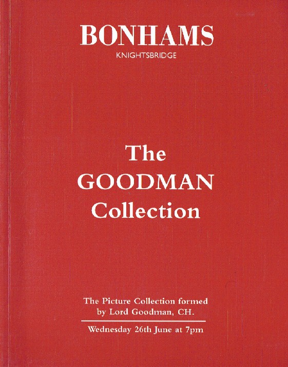Bonhams June 1996 The Goodman Collection