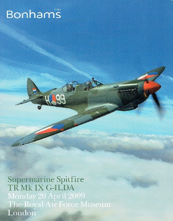 Bonhams April 2009 Supermarine Spitfire Tr Mk IX G-ILDA