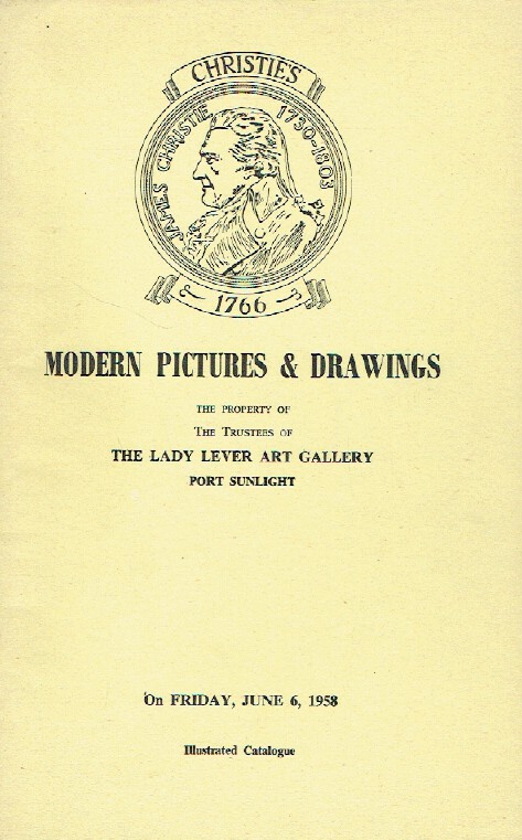 Christies June 1958 Modern Pictures & Drawings