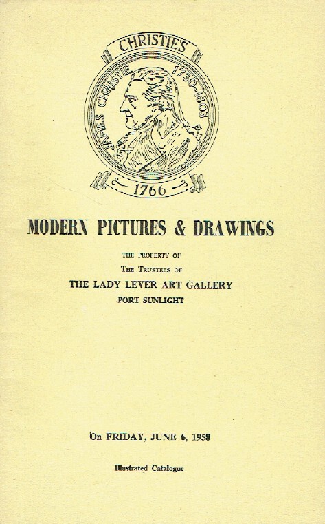 Christies June 1958 Modern Pictures & Drawings (Digital only)